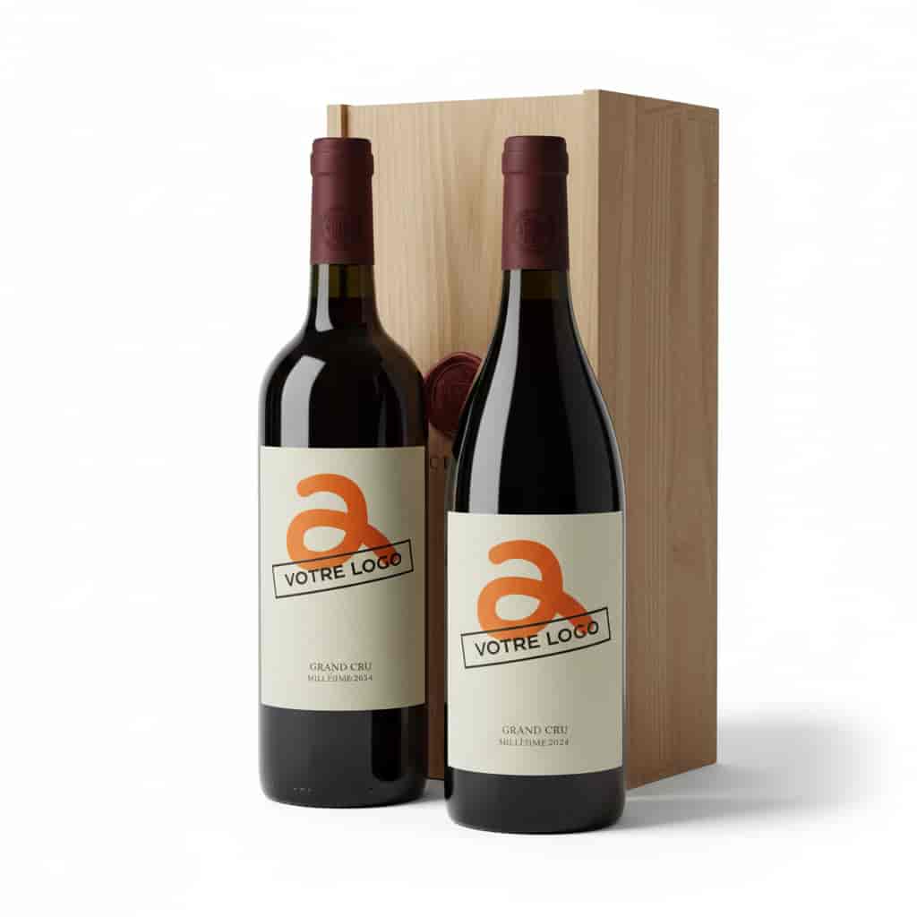 Cofanetto di vino personalizzato